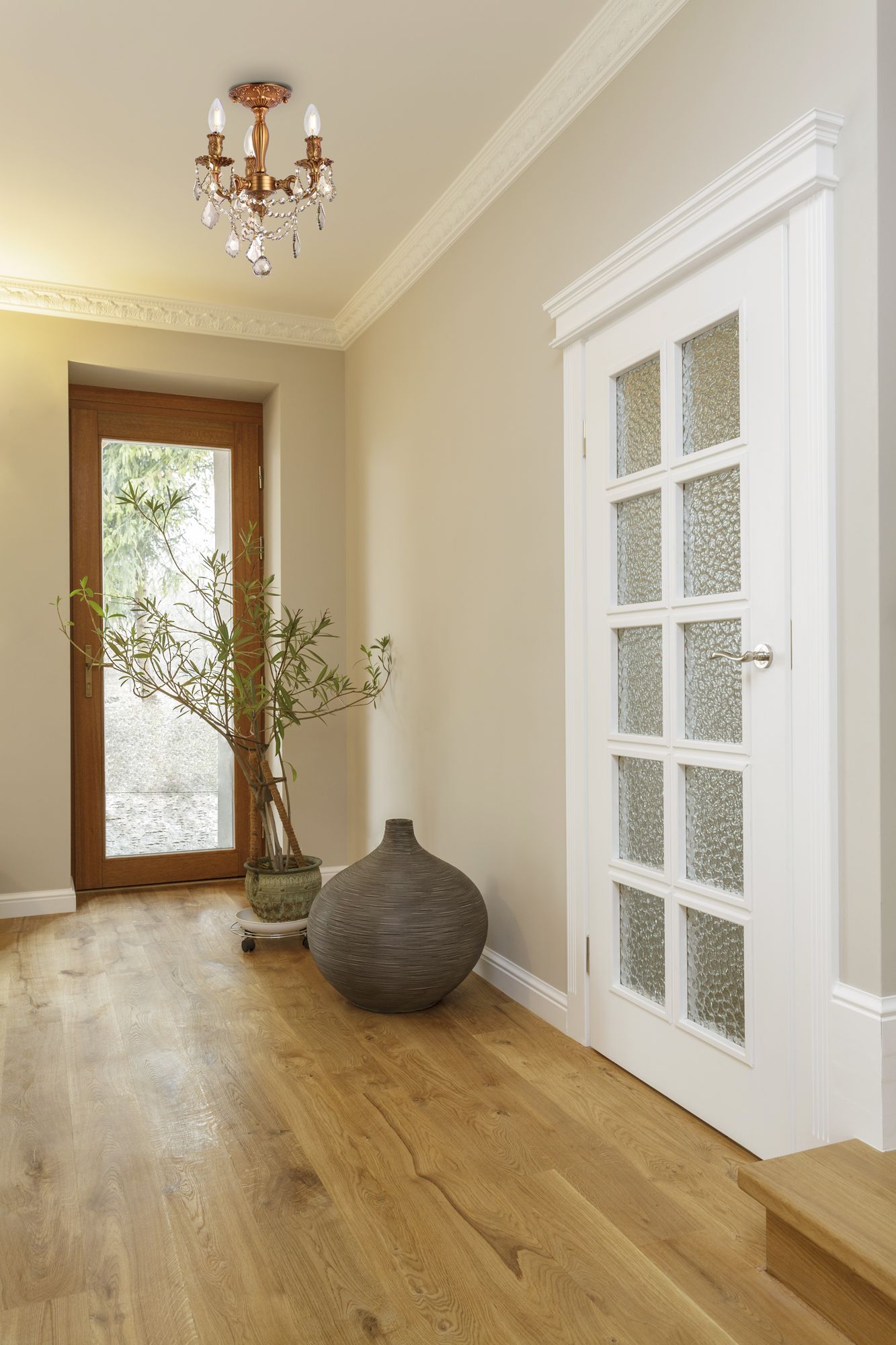 Image 3 Rosalia 3 Lt French Gold Flush Mount Golden Teak more views