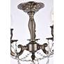 6_Rosalia 3 Lt Pewter Flush Mount Clear more views