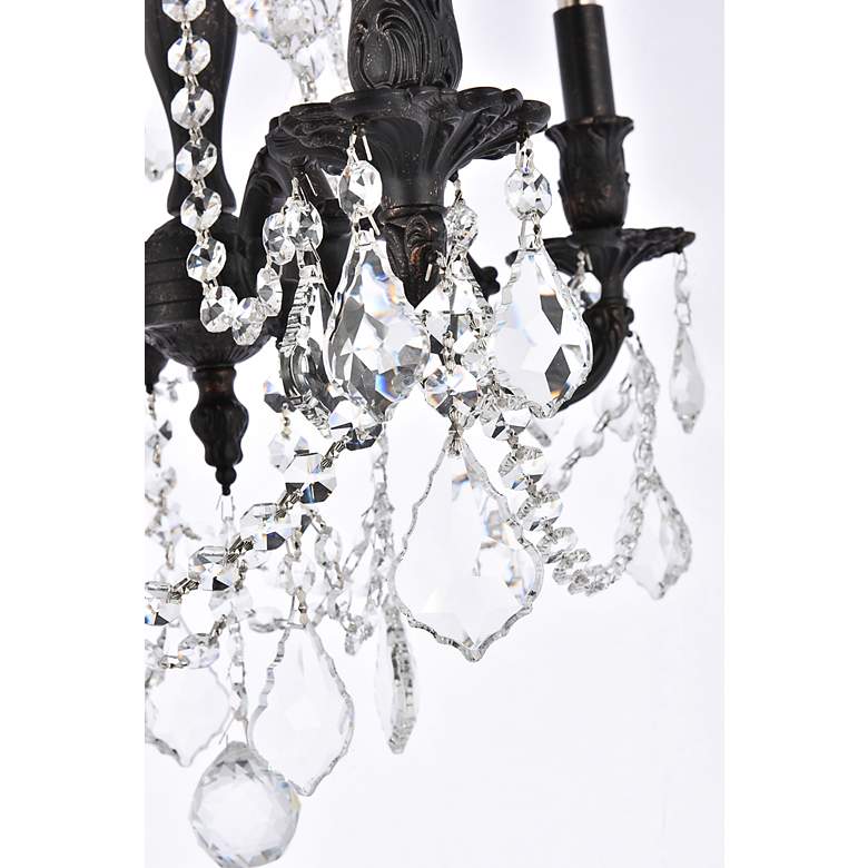 Image 5 Rosalia 4 Lt Dark Bronze Pendant Clear more views