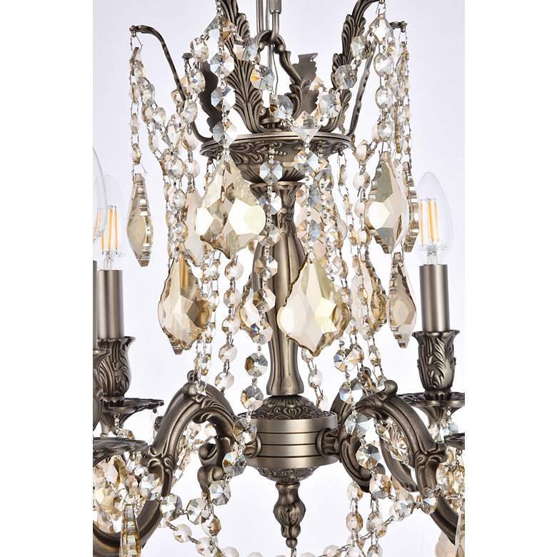 Image 6 Rosalia 4 Lt Pewter Pendant Golden Teak more views