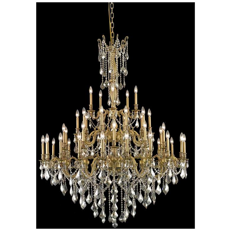 Image 1 Rosalia 45 Lt French Gold Chandelier Golden Teak