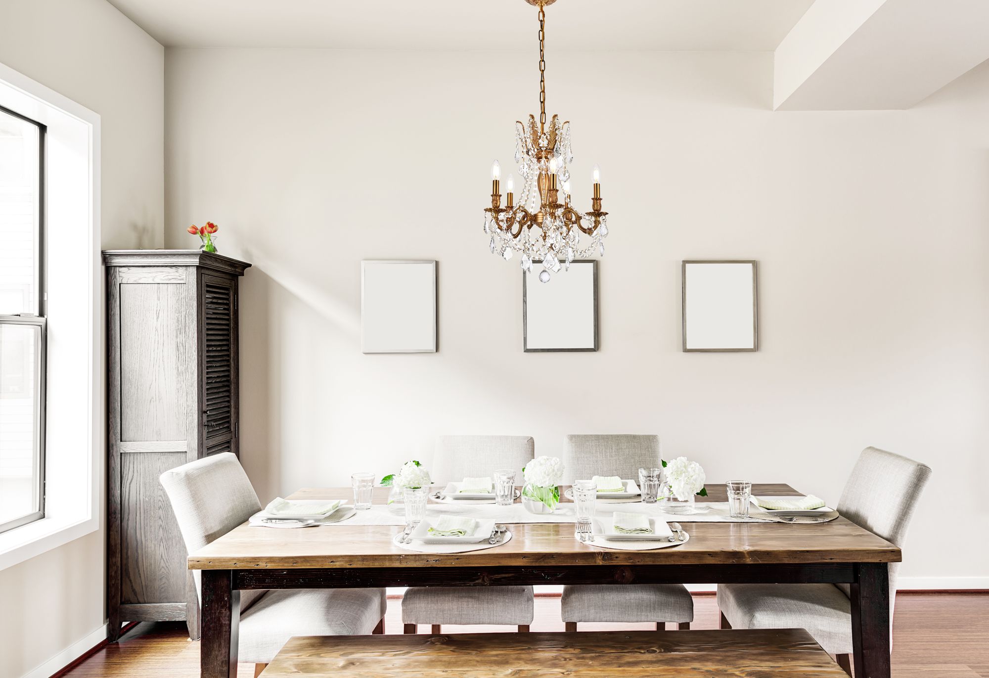 Image 3 Rosalia 5 Lt French Gold Pendant Clear more views