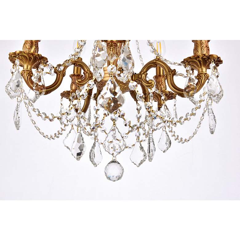 Image 5 Rosalia 5 Lt French Gold Pendant Clear more views