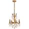 Rosalia 5 Lt French Gold Pendant Golden Teak