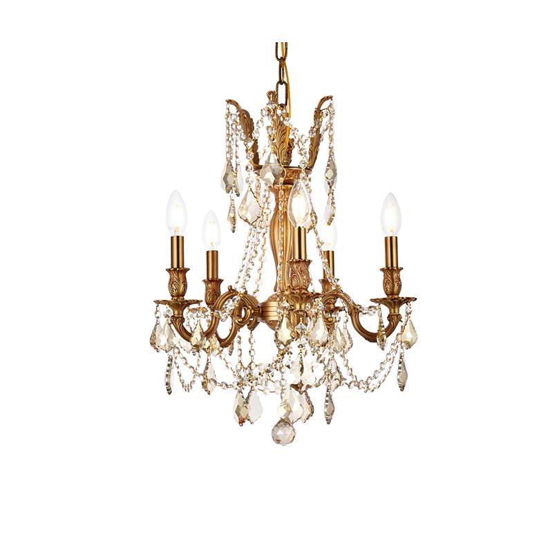 Image 4 Rosalia 5 Lt French Gold Pendant Golden Teak more views