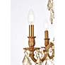 6_Rosalia 5 Lt French Gold Pendant Golden Teak more views