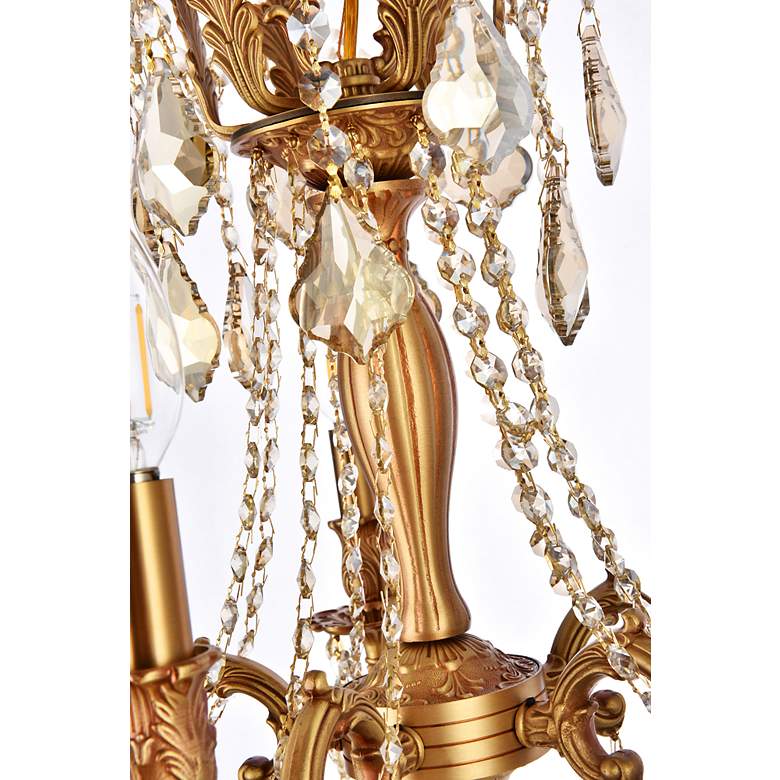 Image 7 Rosalia 5 Lt French Gold Pendant Golden Teak more views