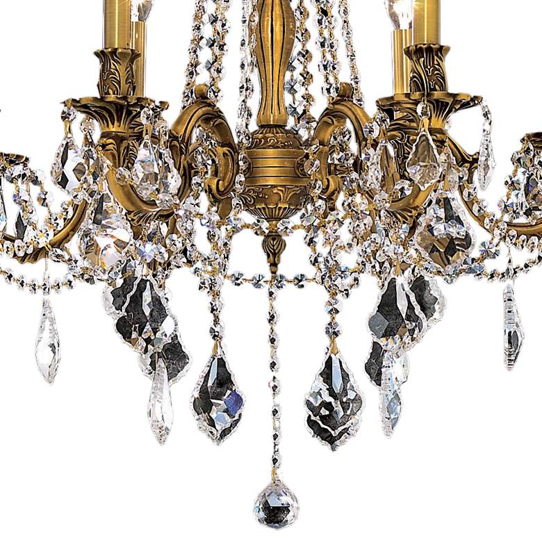 Image 2 Rosalia 6 Lt French Gold Chandelier Clear more views