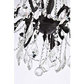 Image5 of Rosalia 8 Lt Dark Bronze Chandelier Clear more views