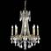 Rosalia 8 Lt French Gold Chandelier Clear