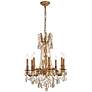 2_Rosalia 8 Lt French Gold Chandelier Golden Teak