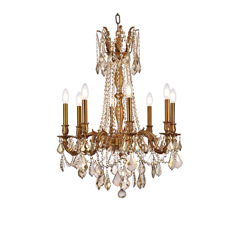 Image 4 Rosalia 8 Lt French Gold Chandelier Golden Teak more views