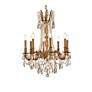 4_Rosalia 8 Lt French Gold Chandelier Golden Teak more views