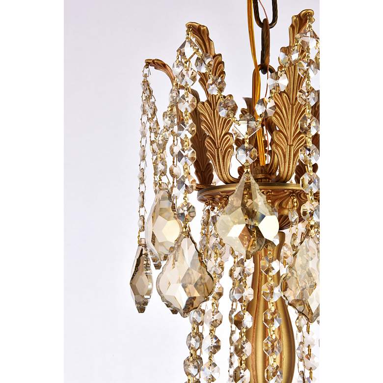 Image 7 Rosalia 8 Lt French Gold Chandelier Golden Teak more views