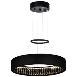 Rosalina LED Chandelier With Matte Black Finish