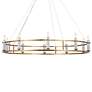 Thumbnail4 of Rosalind 50" Wide Brushed Natural Brass 10-Light Chandelier more views