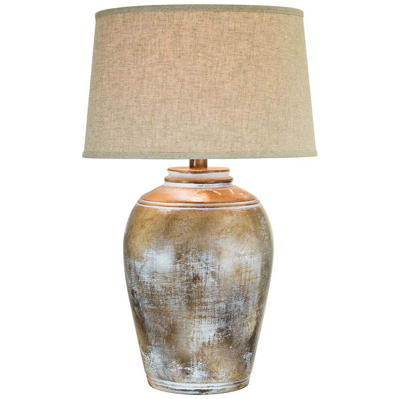 Image 1 Rosario Jug Dark Sand Table Lamp