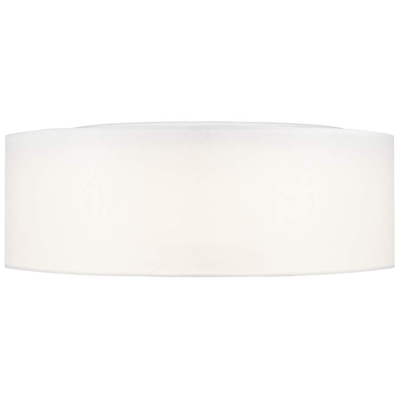 Image 2 Rosata 12.5" Wide LED Flushmount Light in White more views