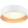 1_Rosata 16" Wide LED Flushmount Light in White
