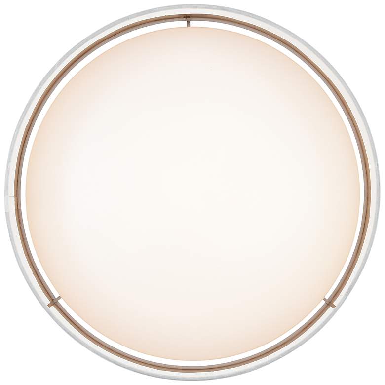 Image 3 Rosata 16" Wide LED Flushmount Light in White more views