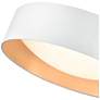 5_Rosata 16" Wide LED Flushmount Light in White more views