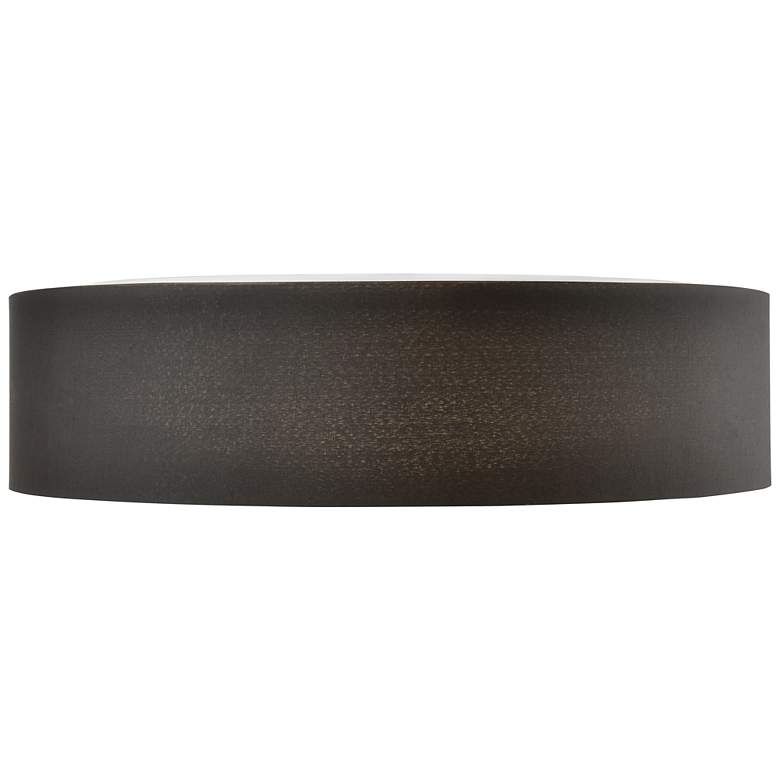 Image 2 Rosata 20" Wide LED Flushmount Light in Black more views