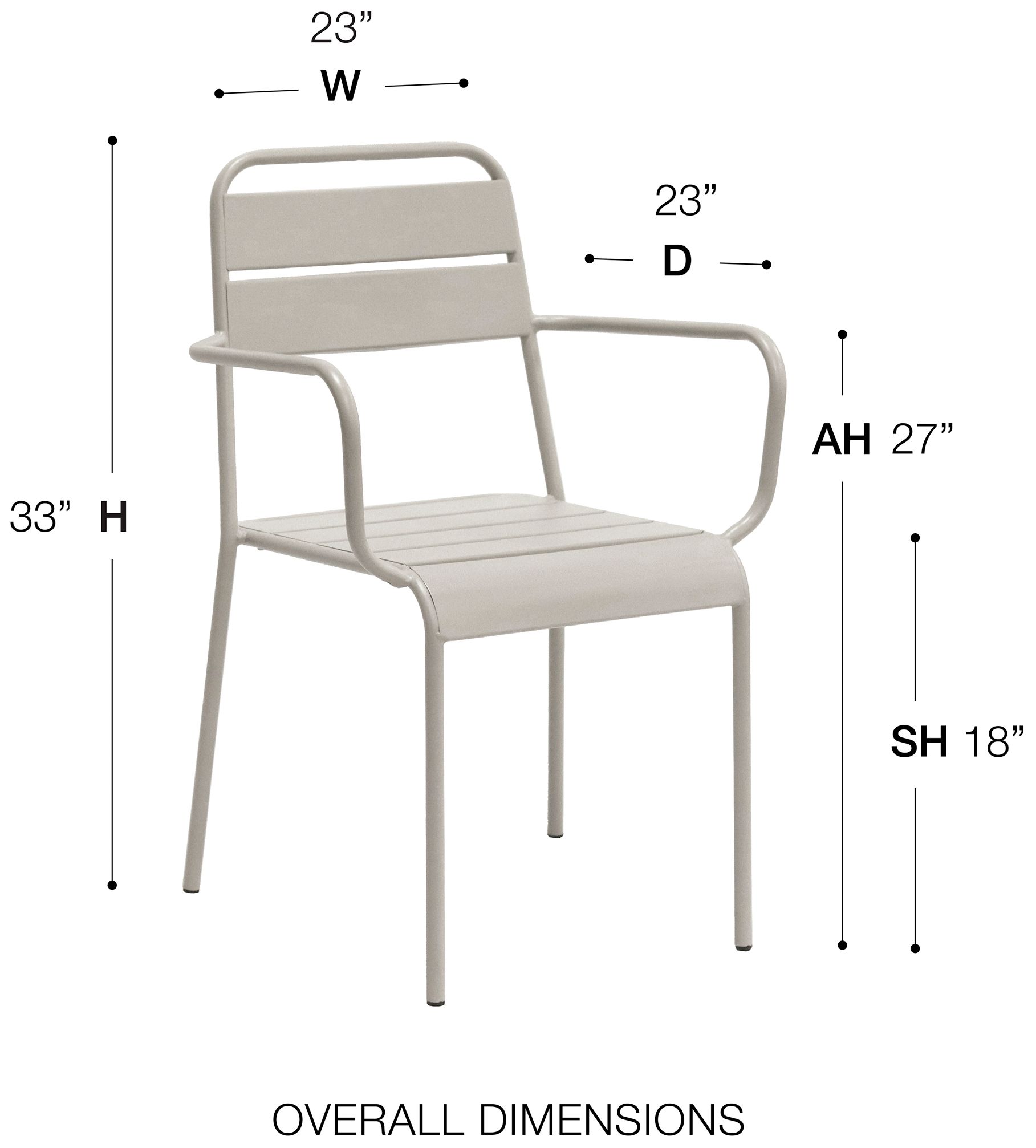 Rosco Outdoor Armchair