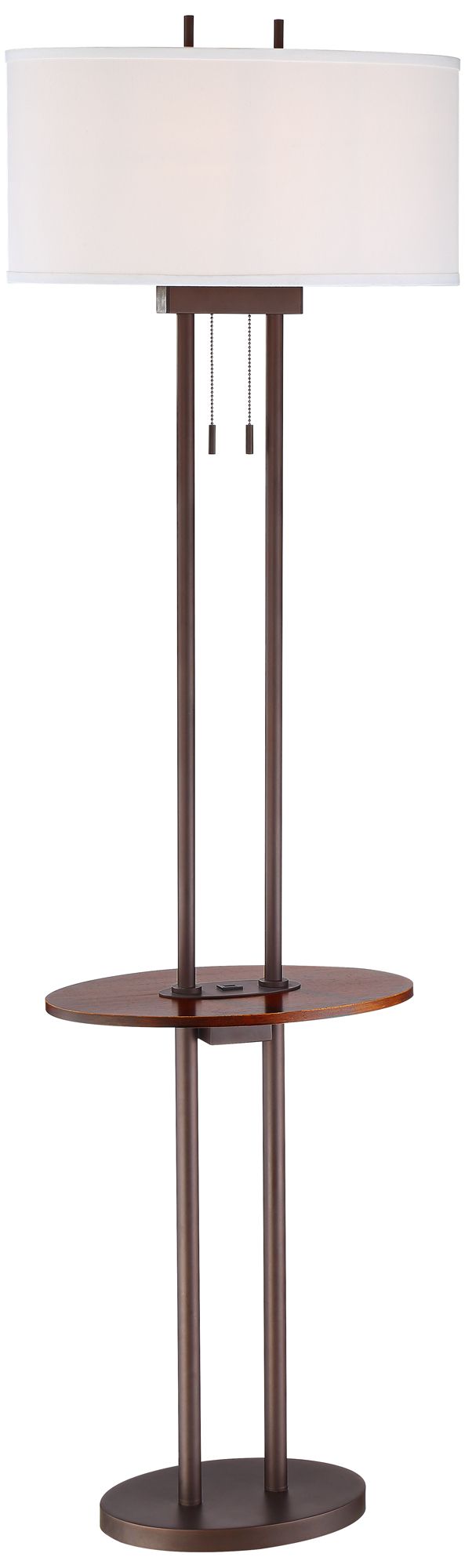 twin pole floor lamp