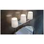 3_Rose 22" Wide 3-Light Satin Nickel LED Vanity more views