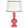 Rose Apothecary Table Lamp with Ric-Rac Trim