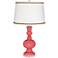 Rose Apothecary Table Lamp with Twist Scroll Trim