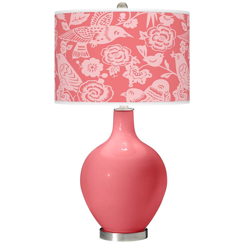 Image 1 Rose Aviary Ovo Table Lamp