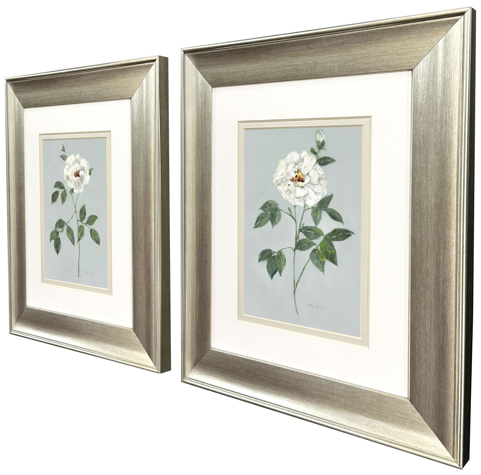 Image 3 Rose Beauty 11"W x 13"H Framed Art - Set of 2 more views