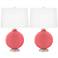 Rose Carrie Table Lamp Set of 2