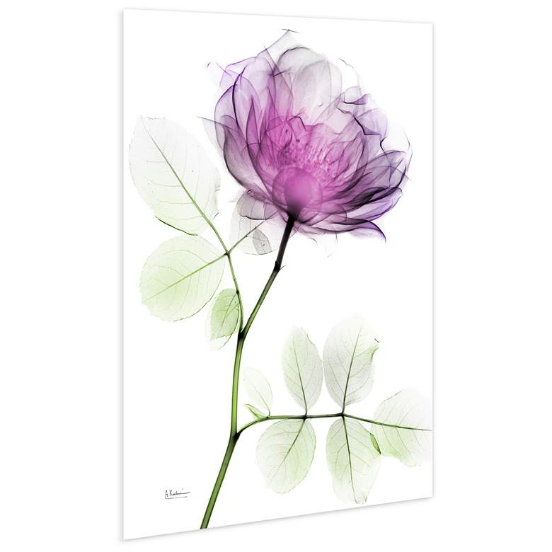 Image 5 Rose Dynasty 1 48" High Free Floating Glass Graphic Wall Art more views