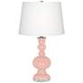 Rose Pink Apothecary Table Lamp with Dimmer