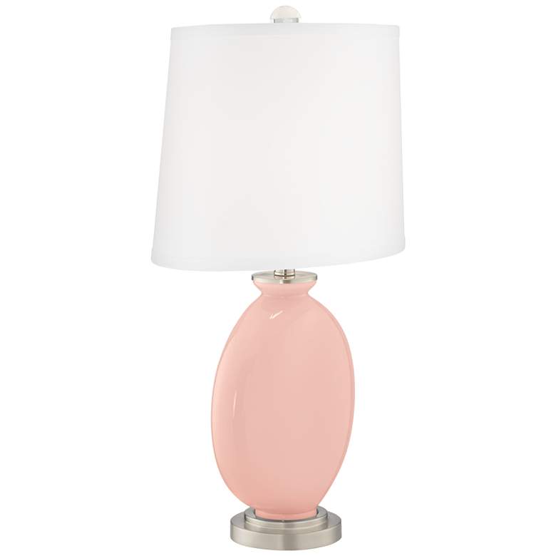 Image 3 Rose Pink Carrie Table Lamp Set of 2 with Dimmers more views