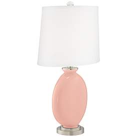 Image3 of Rose Pink Carrie Table Lamp Set of 2 more views