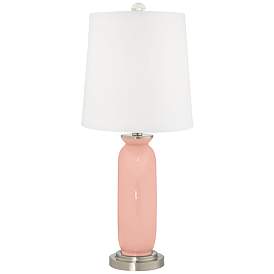 Image4 of Rose Pink Carrie Table Lamp Set of 2 more views