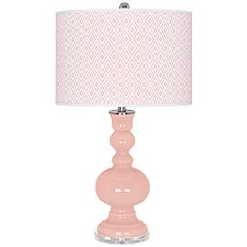 Image1 of Rose Pink Diamonds Apothecary Table Lamp