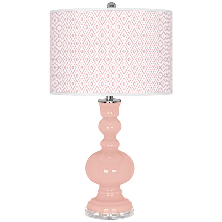 Image 1 Rose Pink Diamonds Apothecary Table Lamp