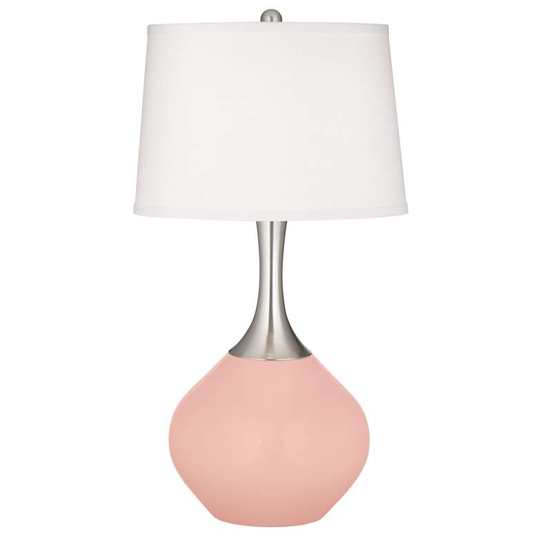 Image 2 Rose Pink Spencer Table Lamp with Dimmer
