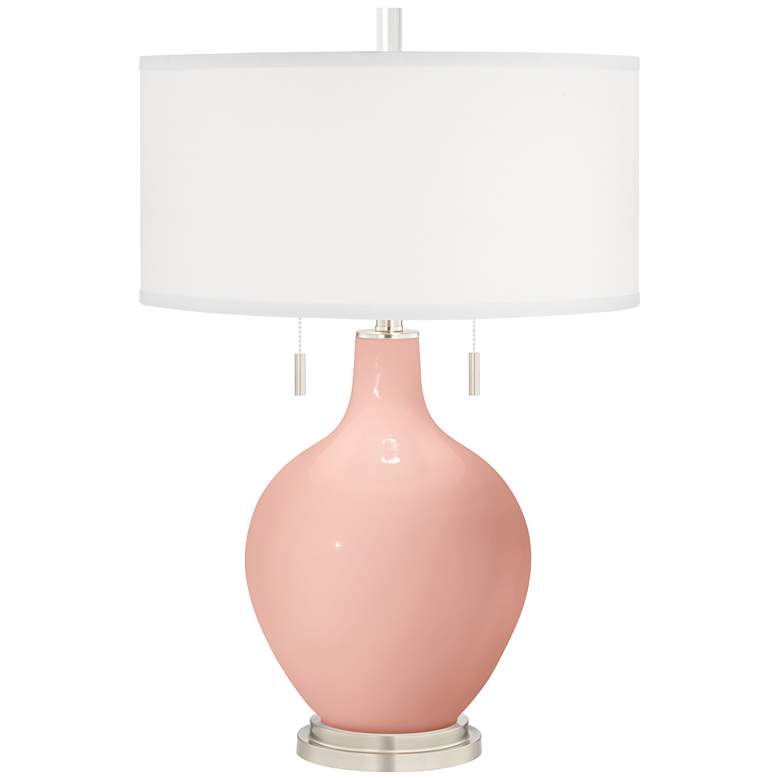 Image 2 Rose Pink Toby Table Lamp