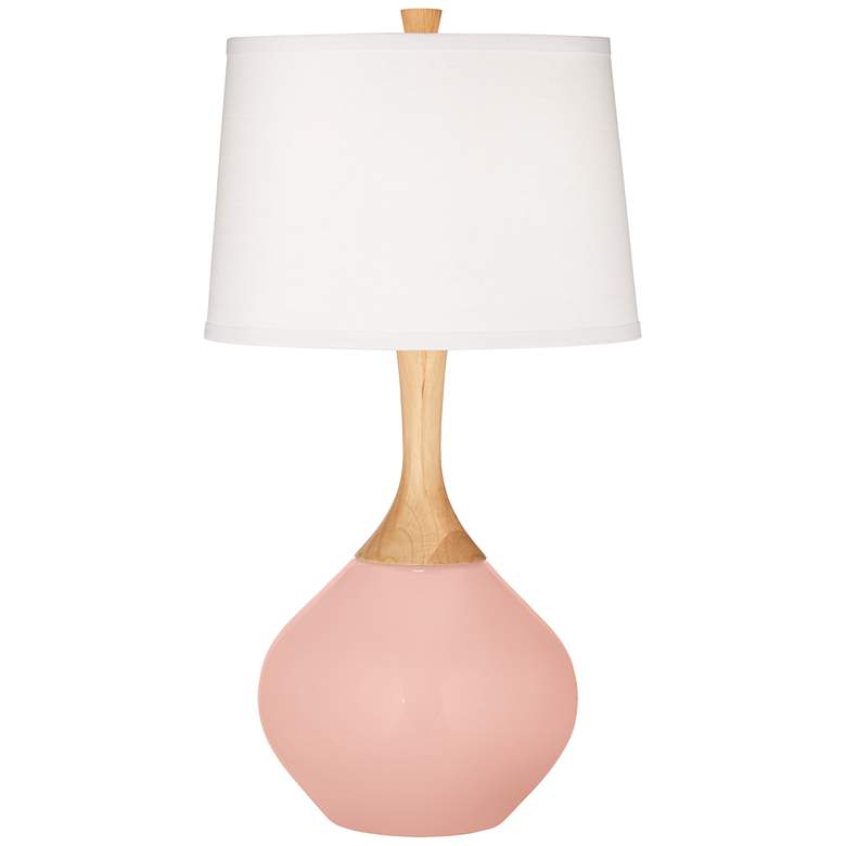 Image 2 Rose Pink Wexler Table Lamp with Dimmer
