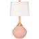 Rose Pink Wexler Table Lamp with Dimmer