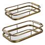 3_Rosea Gold Trays Set of 2 more views
