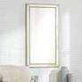 Thumbnail2 of Roseau Palais Silver 32 1/2" x 59 1/2" Beaded Mirror