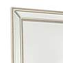 Thumbnail4 of Roseau Palais Silver 32 1/2" x 59 1/2" Beaded Mirror more views