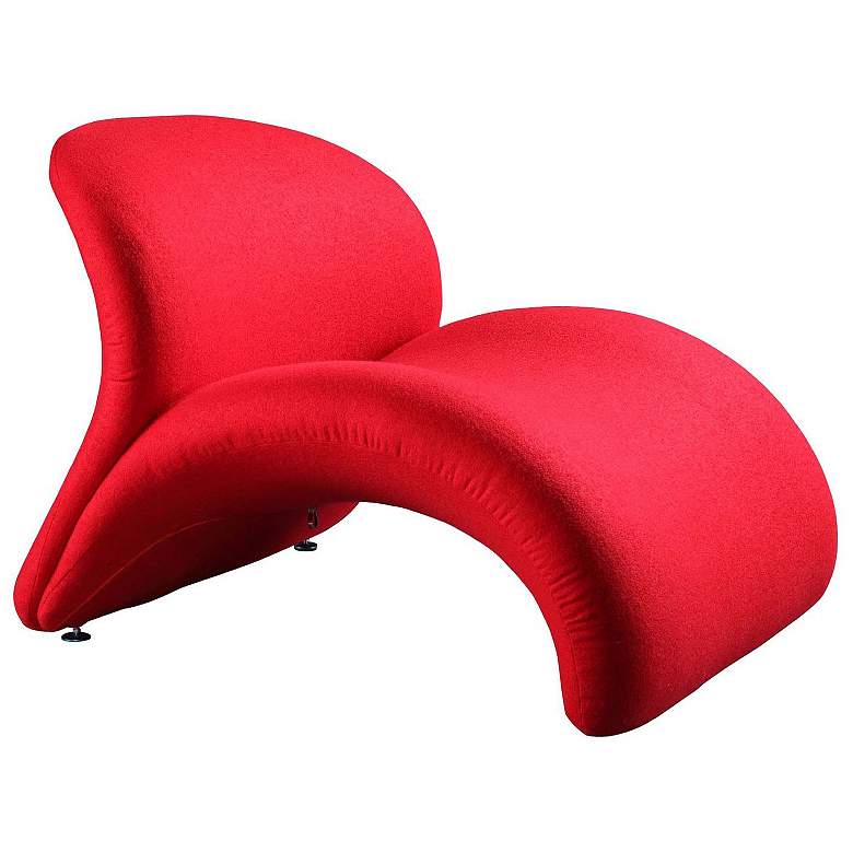 Image 1 Rosebud Accent Chair in Red