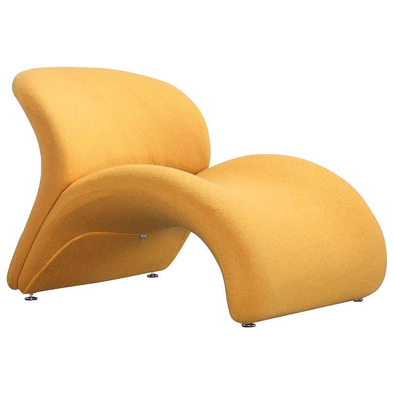 Image 1 Rosebud Accent Chair in Yellow